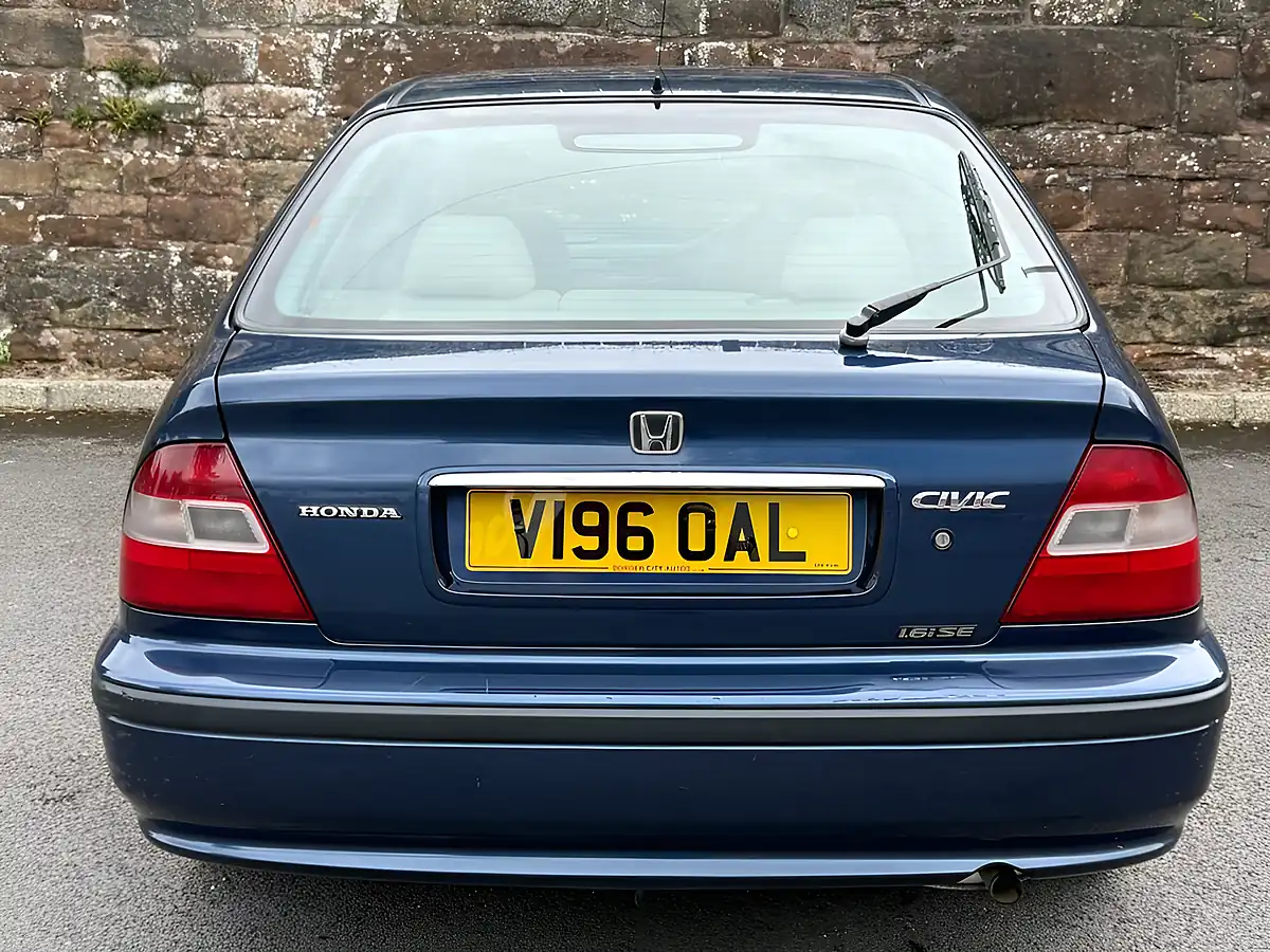 Used 1999 Honda Civic Se Blue - Interior and Exterior details 7