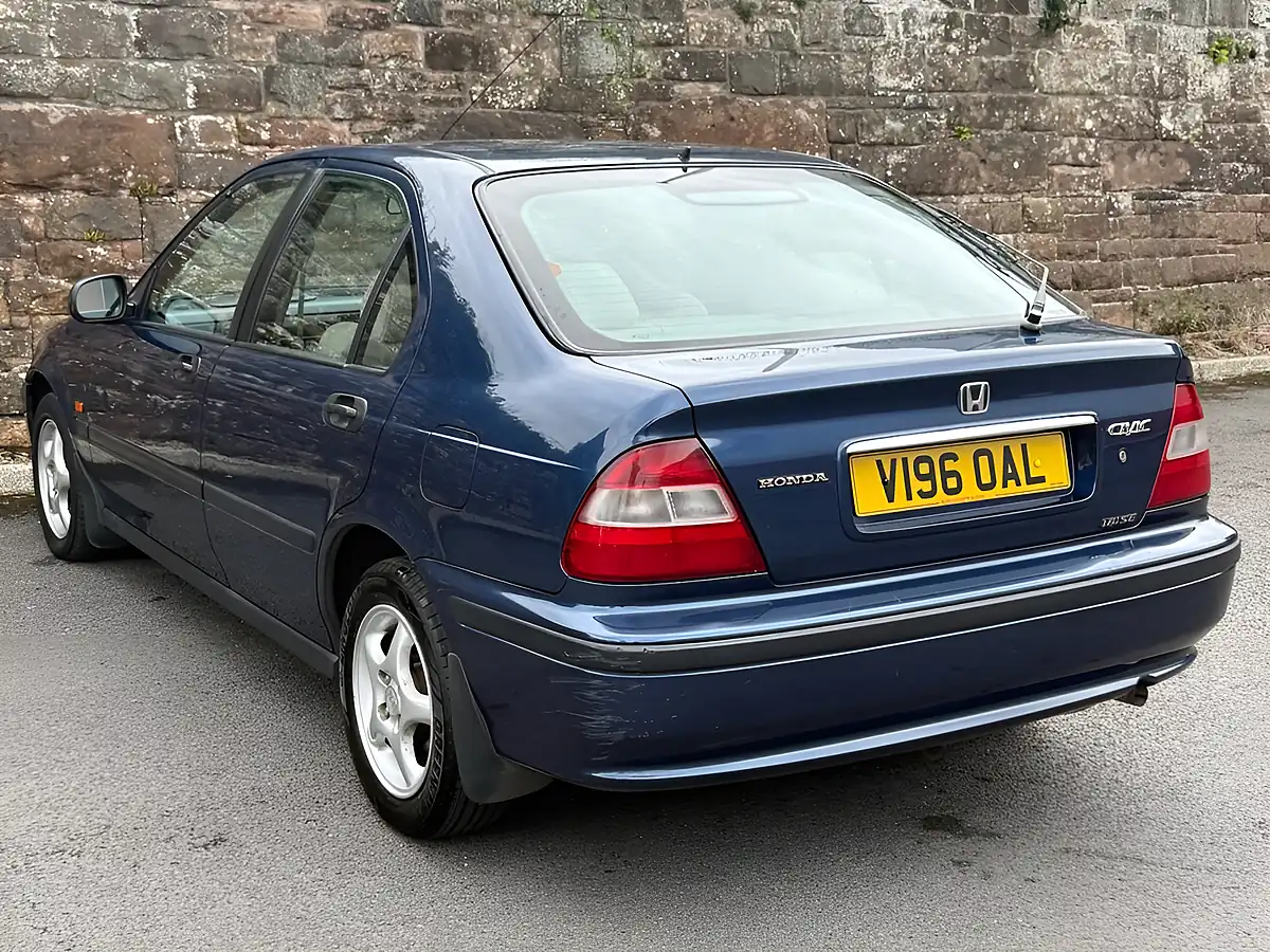 Used 1999 Honda Civic Se Blue - Interior and Exterior details 8