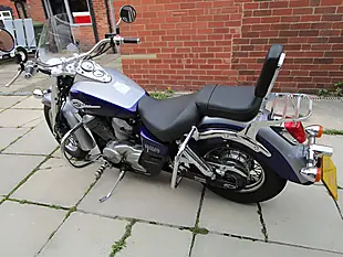 Used 1999 Honda Vt 750 Cruiser Cruiser Purple - Interior and Exterior details 12