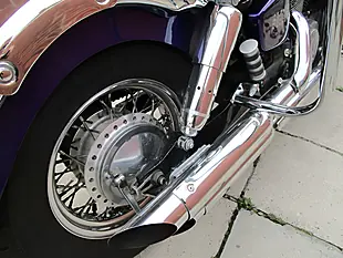 Used 1999 Honda Vt 750 Cruiser Cruiser Purple - Interior and Exterior details 14