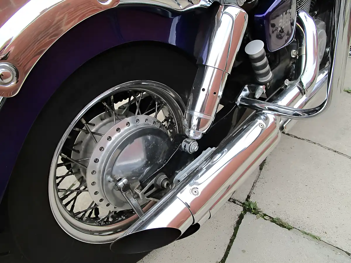 Used 1999 Honda Vt 750 Cruiser Cruiser Purple - Interior and Exterior details 14