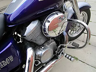 Used 1999 Honda Vt 750 Cruiser Cruiser Purple - Interior and Exterior details 15