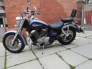 Used 1999 Honda Vt 750 Cruiser Cruiser Purple - Interior and Exterior details 3
