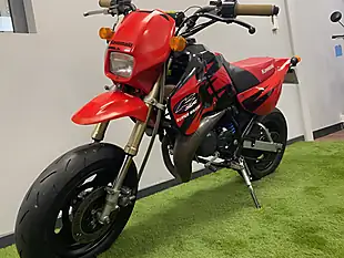 Used 1999 Kawasaki KSR80 Red - Interior and Exterior details 11