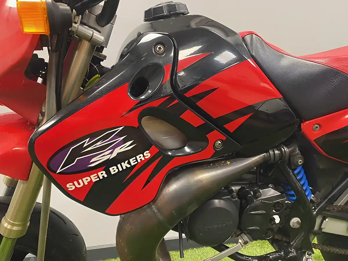 Used 1999 Kawasaki KSR80 Red - Interior and Exterior details 15