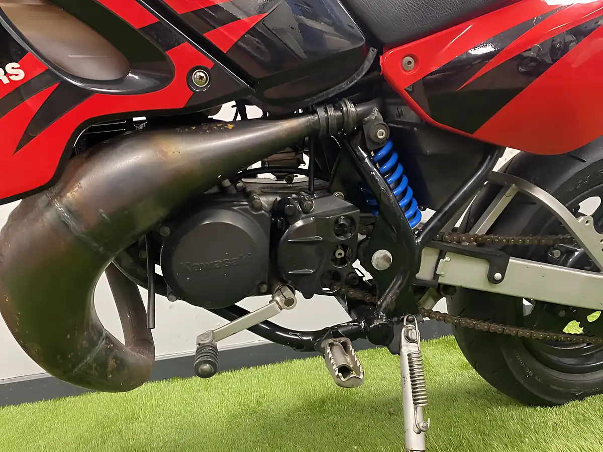 Used 1999 Kawasaki KSR80 Red - Interior and Exterior details 17