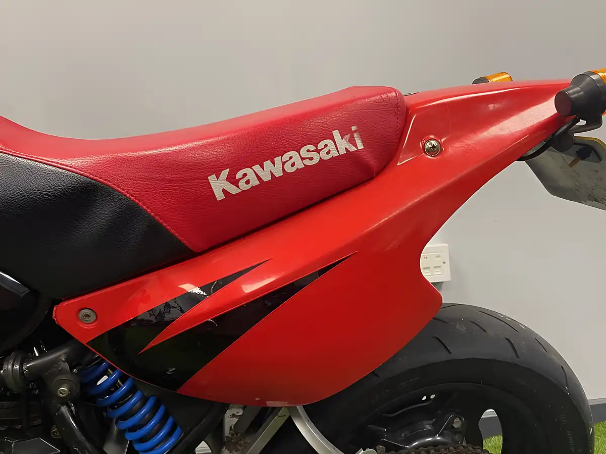 Used 1999 Kawasaki KSR80 Red - Interior and Exterior details 19
