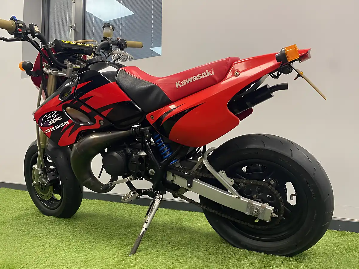 Used 1999 Kawasaki KSR80 Red - Interior and Exterior details 7