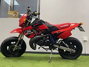 Used 1999 Kawasaki KSR80 Red - Interior and Exterior details 9