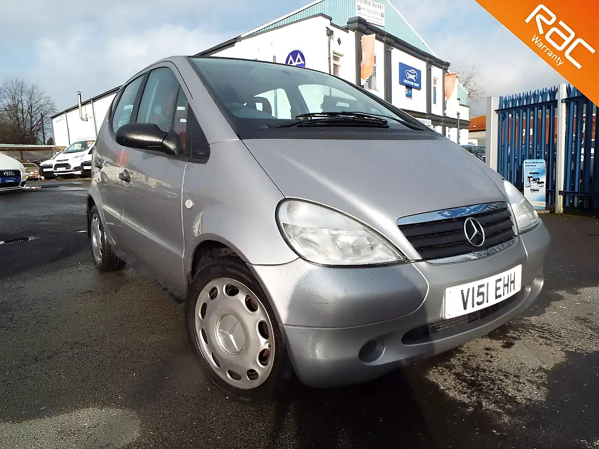 Used 1999 Mercedes-Benz a Class Classic Silver - Front View