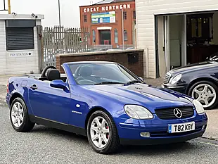 Used 1999 Mercedes-Benz Slk Blue - Interior and Exterior details 11