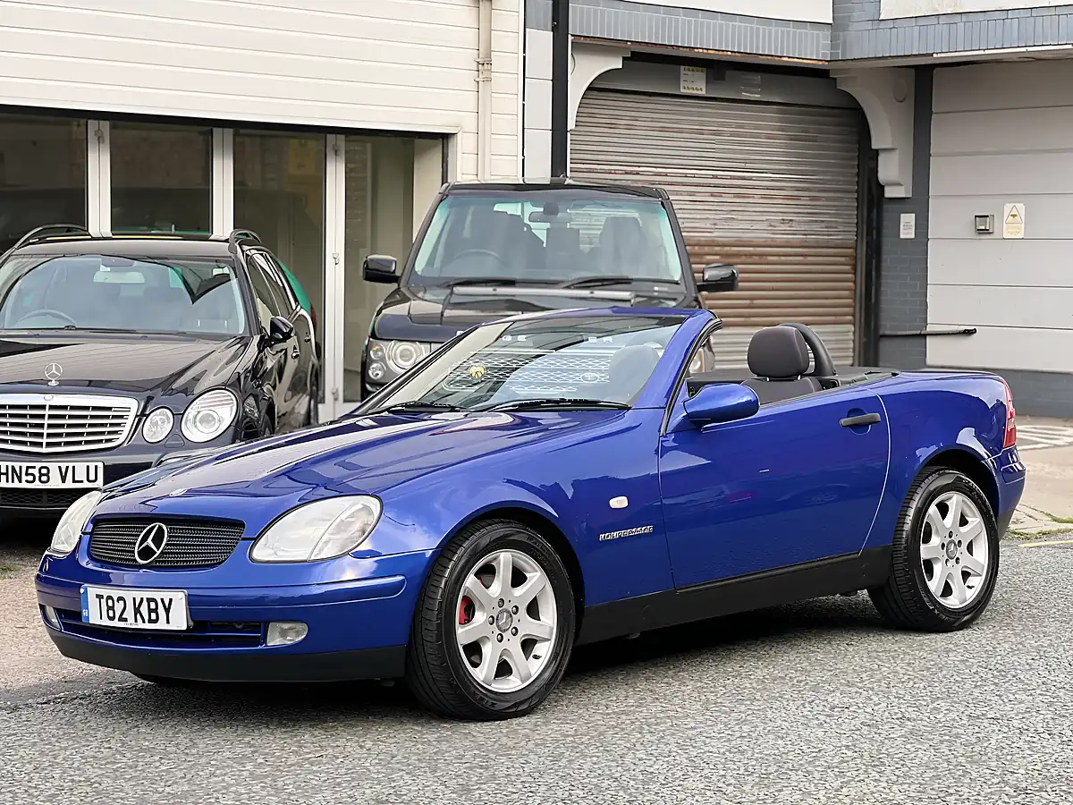 Used 1999 Mercedes-Benz Slk Blue - Interior and Exterior details 4