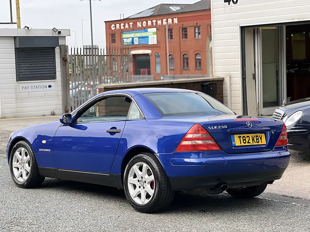Used 1999 Mercedes-Benz Slk Blue - Interior and Exterior details 5