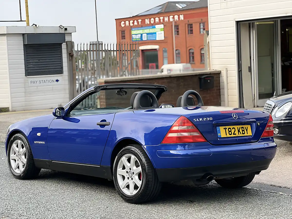 Used 1999 Mercedes-Benz Slk Blue - Interior and Exterior details 6
