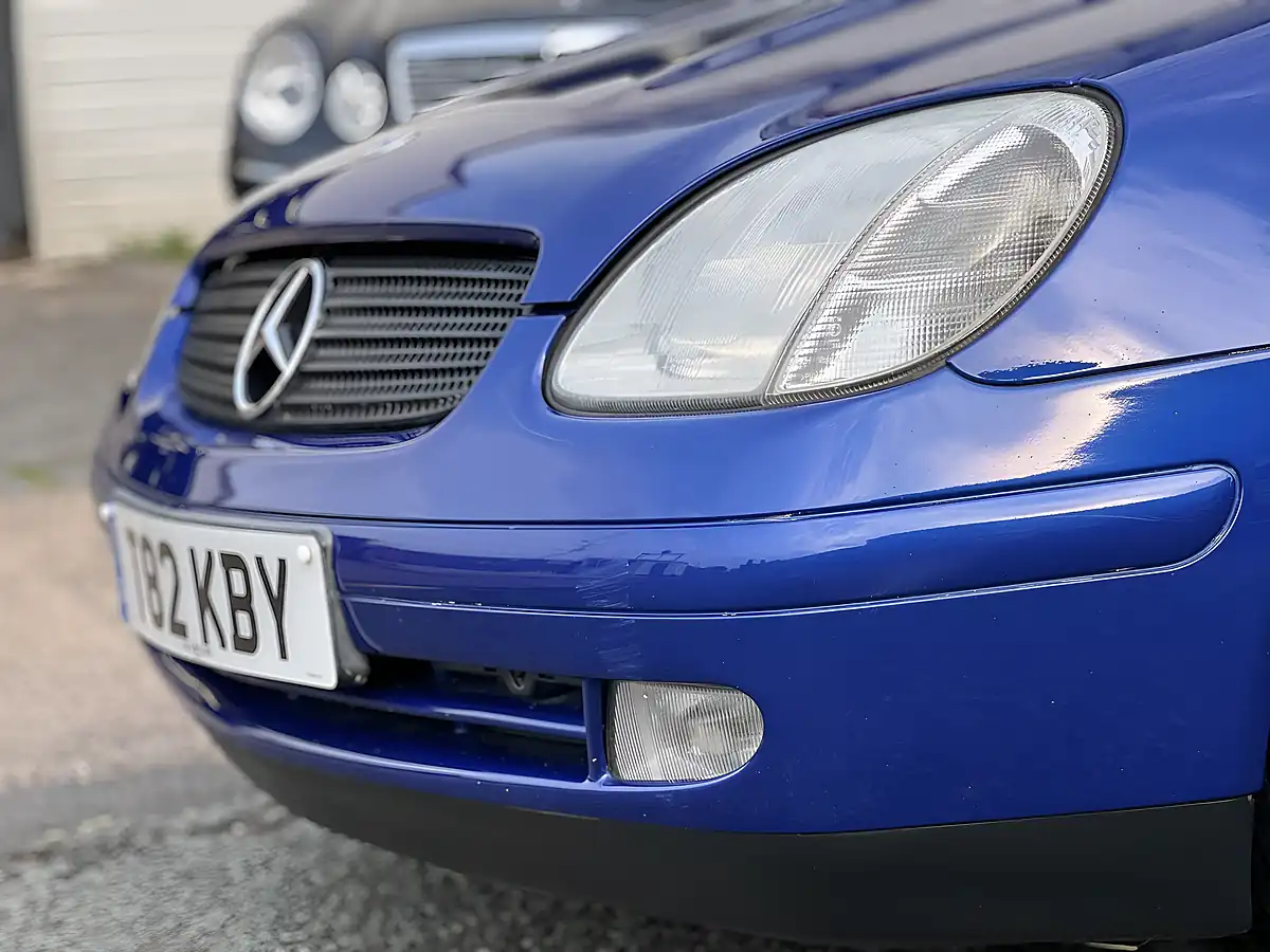 Used 1999 Mercedes-Benz Slk Blue - Interior and Exterior details 7