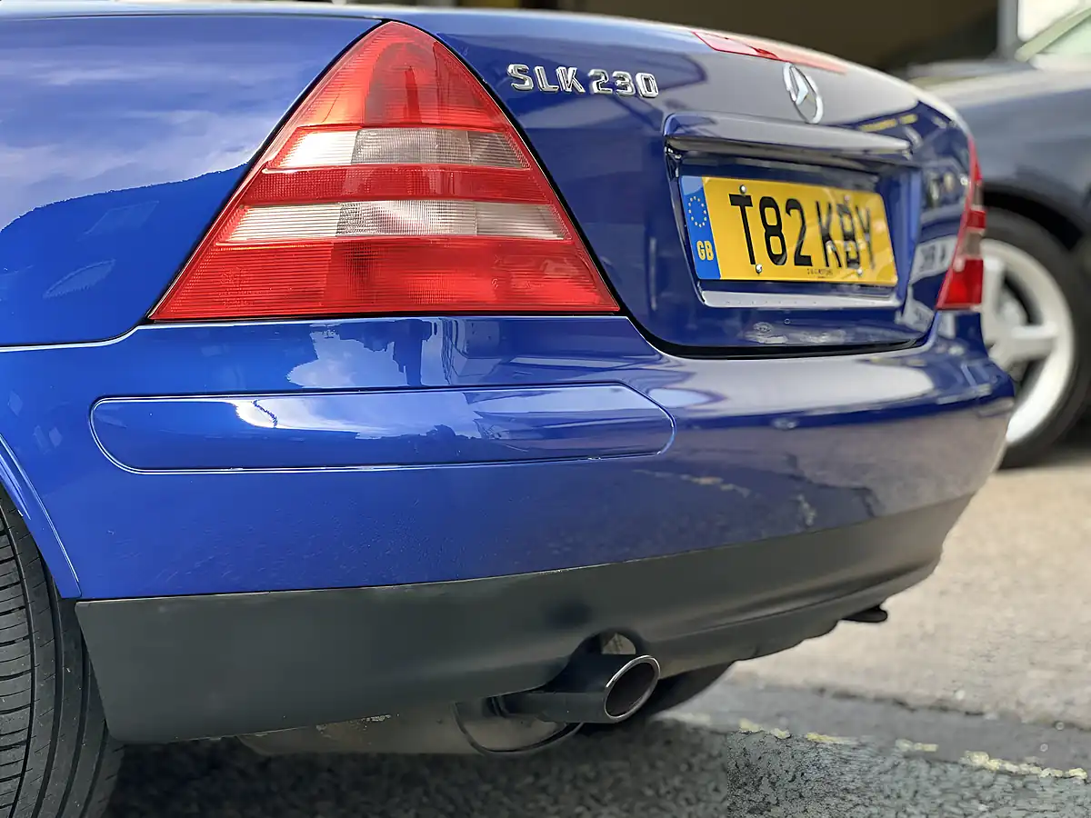 Used 1999 Mercedes-Benz Slk Blue - Interior and Exterior details 8