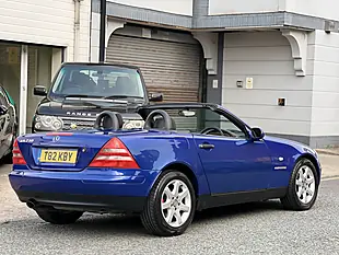 Used 1999 Mercedes-Benz Slk Blue - Interior and Exterior details 9