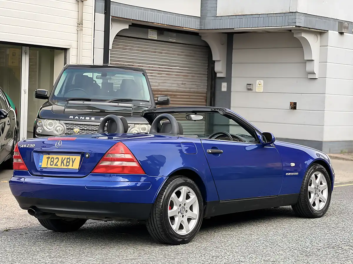 Used 1999 Mercedes-Benz Slk Blue - Interior and Exterior details 9