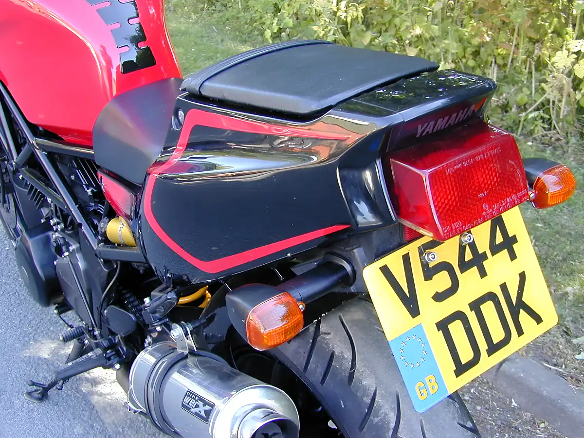 Used 1999 Yamaha TRX850 Red - Interior and Exterior details 10