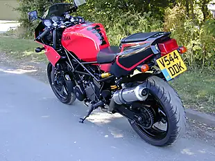 Used 1999 Yamaha TRX850 Red - Interior and Exterior details 7