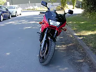 Used 1999 Yamaha TRX850 Red - Interior and Exterior details 8