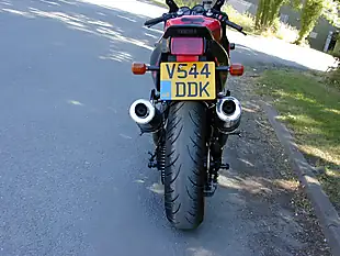 Used 1999 Yamaha TRX850 Red - Interior and Exterior details 9