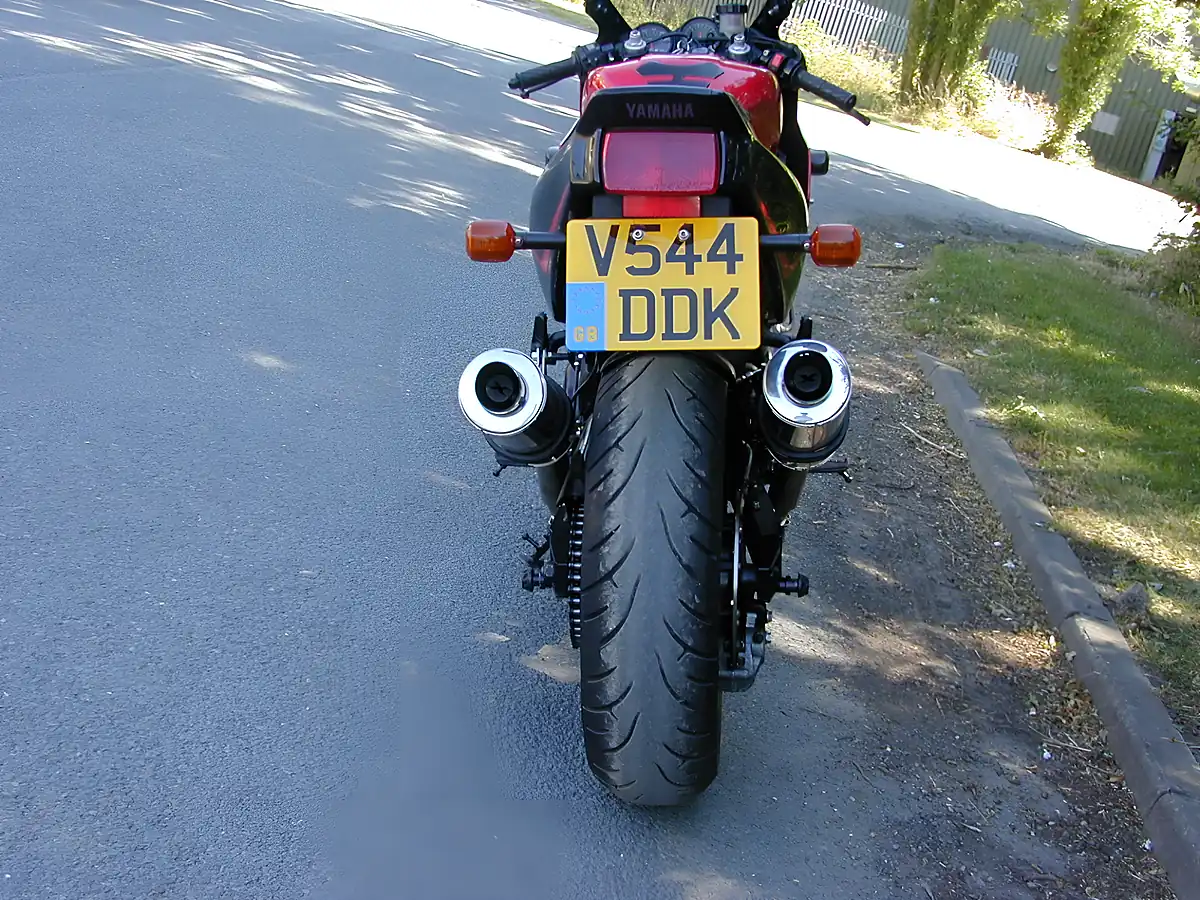 Used 1999 Yamaha TRX850 Red - Interior and Exterior details 9