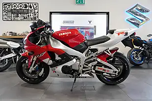 Used 1999 Yamaha YZF-R1 Red/ White - Interior and Exterior details 2