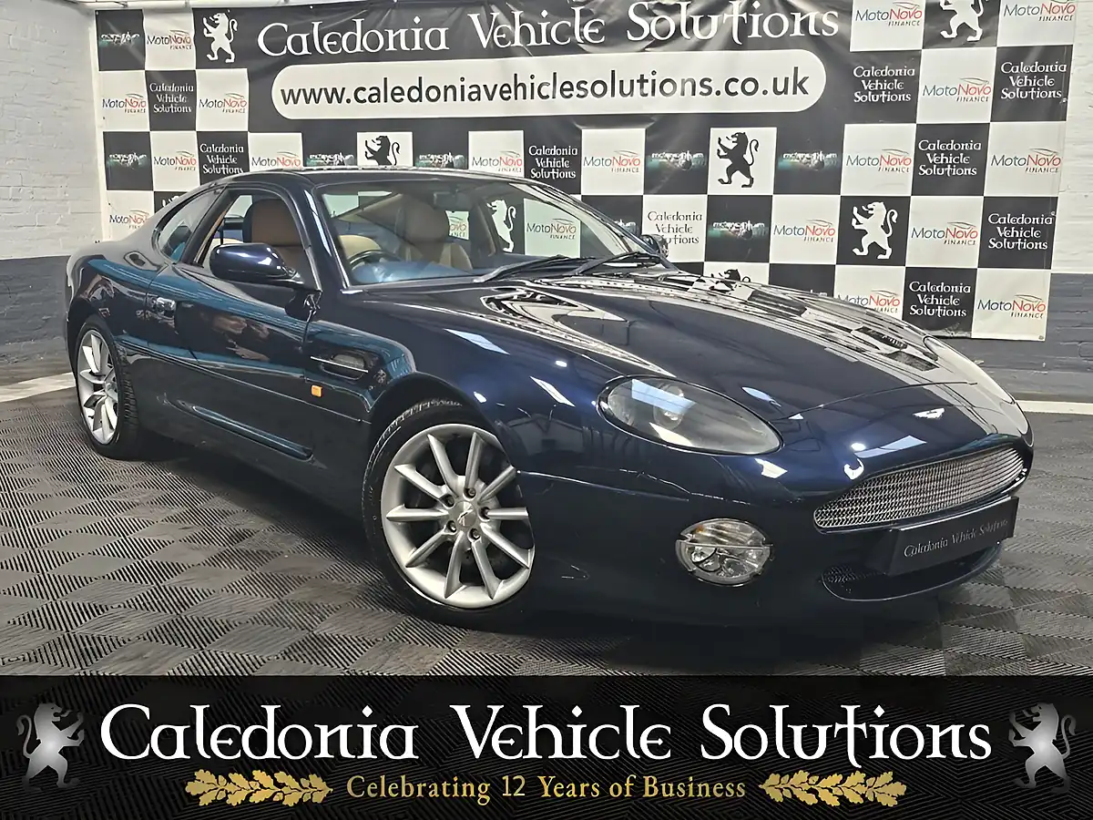 Used 2000 Aston Martin DB7 Vantage Blue - Front View