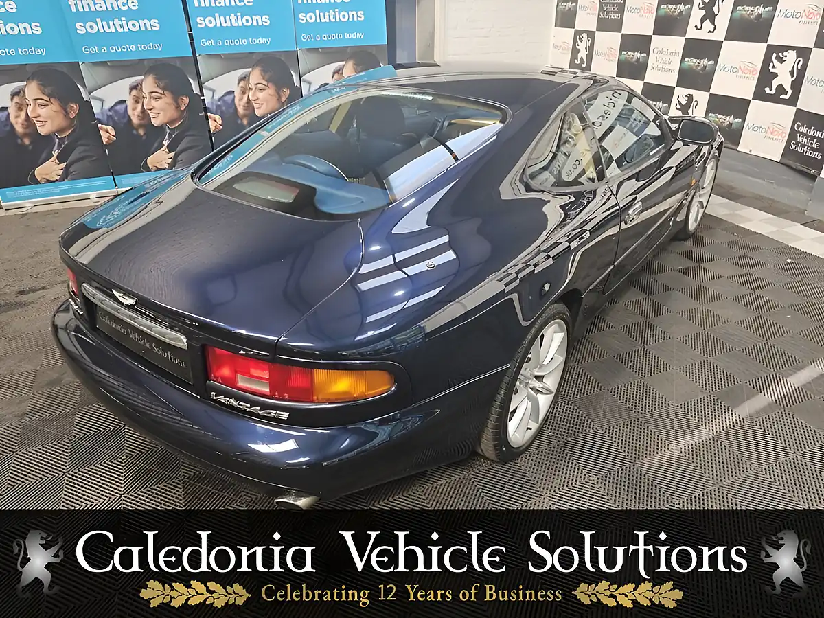 Used 2000 Aston Martin DB7 Vantage Blue - Interior and Exterior details 17