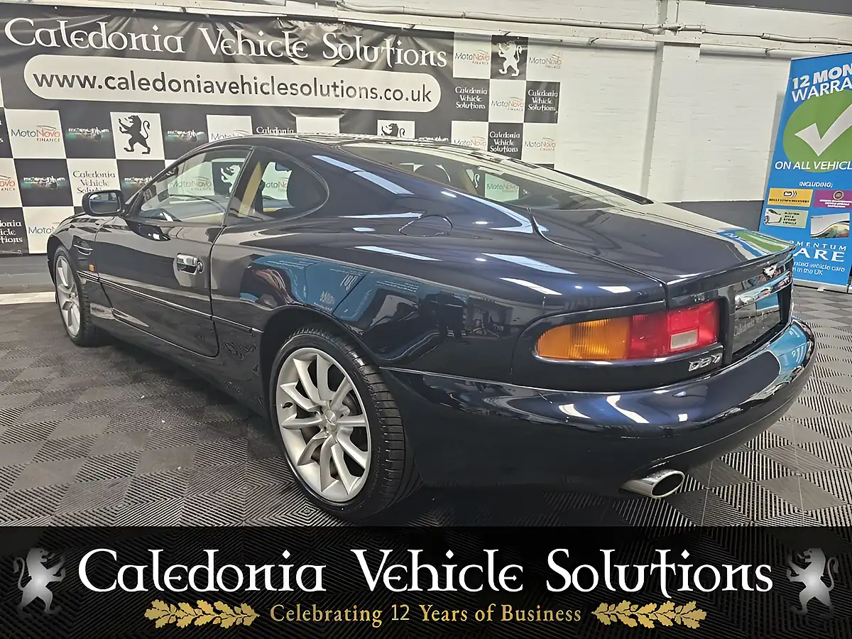 Used 2000 Aston Martin DB7 Vantage Blue - Interior and Exterior details 3