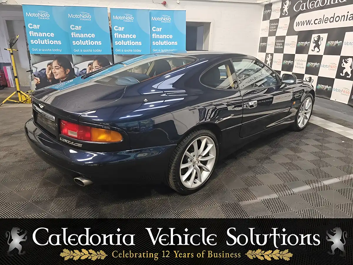 Used 2000 Aston Martin DB7 Vantage Blue - Interior and Exterior details 6