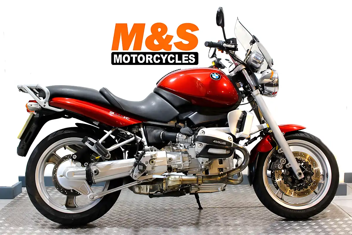 Used 2000 BMW R850R Red - Front View
