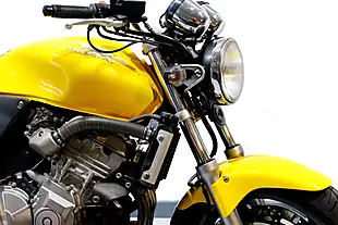 Used 2000 Honda Hornet CB600F Yellow - Interior and Exterior details 7