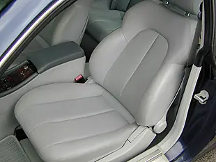 Used 2000 Mercedes-Benz Clk Coupe Azurite Blue Metallic - Interior and Exterior details 14