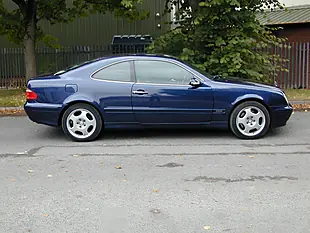 Used 2000 Mercedes-Benz Clk Coupe Azurite Blue Metallic - Interior and Exterior details 2