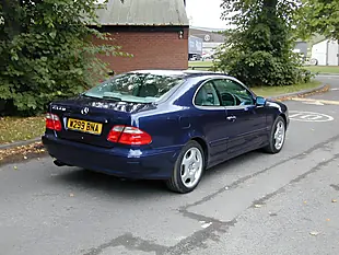 Used 2000 Mercedes-Benz Clk Coupe Azurite Blue Metallic - Interior and Exterior details 3