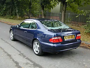 Used 2000 Mercedes-Benz Clk Coupe Azurite Blue Metallic - Interior and Exterior details 6