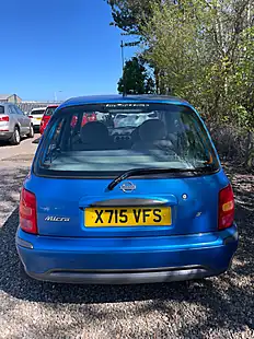 Used 2000 Nissan Micra S Blue - Interior and Exterior details 10