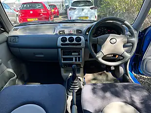 Used 2000 Nissan Micra S Blue - Interior and Exterior details 15