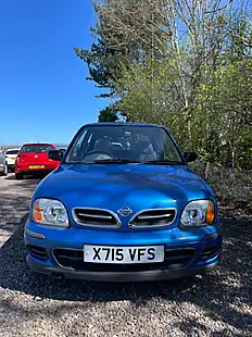 Used 2000 Nissan Micra S Blue - Interior and Exterior details 9