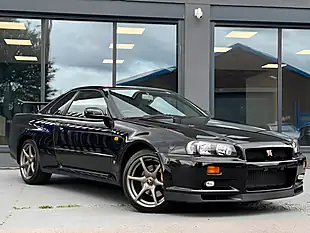Used 2000 Nissan Skyline GT-R R34 Black - Interior and Exterior details 4