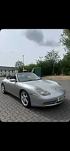 Used 2000 Porsche 911 (996) Convertible Silver - Interior and Exterior details 2