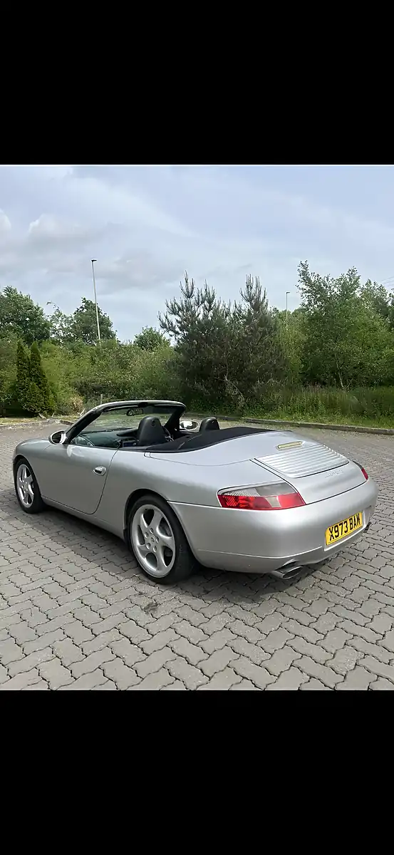 Used 2000 Porsche 911 (996) Convertible Silver - Interior and Exterior details 5