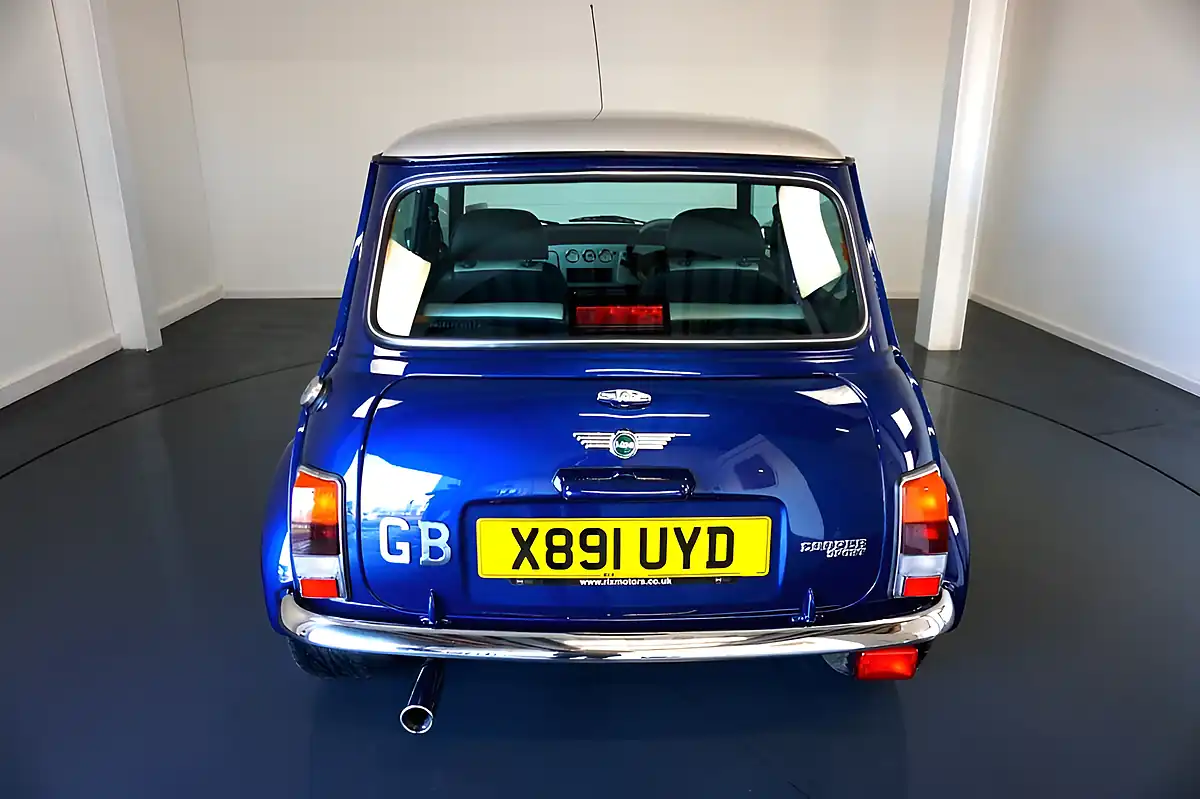 Used 2000 Rover MINI Cooper Sport Tahiti Blue Metallic - Interior and Exterior details 7