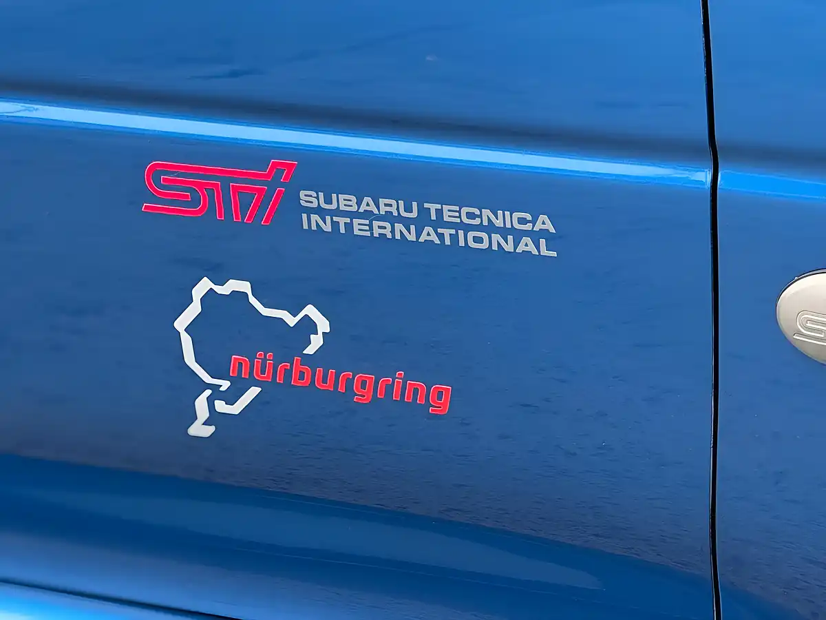 Used 2000 Subaru Impreza Type Ra Vi Limited Blue - Interior and Exterior details 17