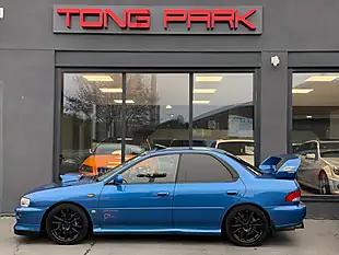Used 2000 Subaru Impreza Type Ra Vi Limited Blue - Interior and Exterior details 7