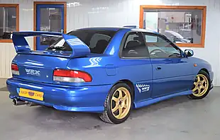 Used 2000 Subaru Impreza Wrx Sti Type R Version 6 Limited Blue - Interior and Exterior details 11