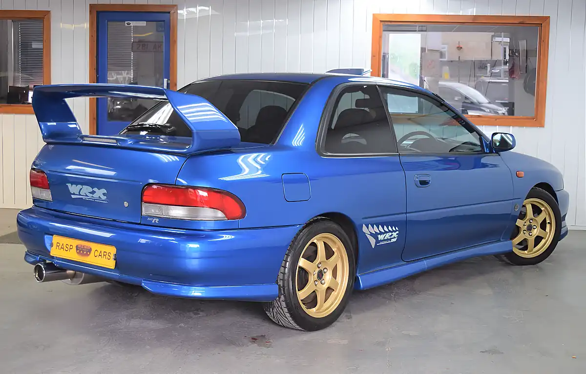 Used 2000 Subaru Impreza Wrx Sti Type R Version 6 Limited Blue - Interior and Exterior details 11