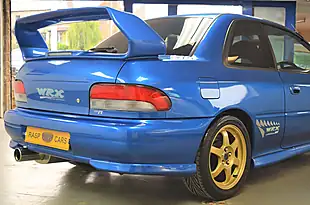 Used 2000 Subaru Impreza Wrx Sti Type R Version 6 Limited Blue - Interior and Exterior details 12